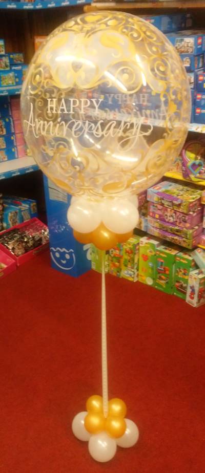 Centre Piece Balloons - Bubble Fun