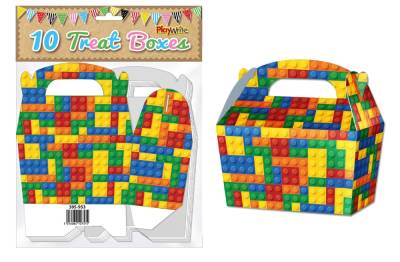 Building Bricks 10 treat Boxes