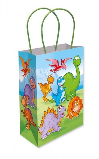 Dinosaur Paper Party Bag