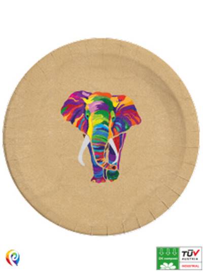 Elephant Compostable Paper Plates