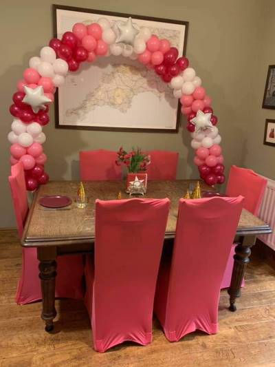 Classic Spiral Table Arch 13ft