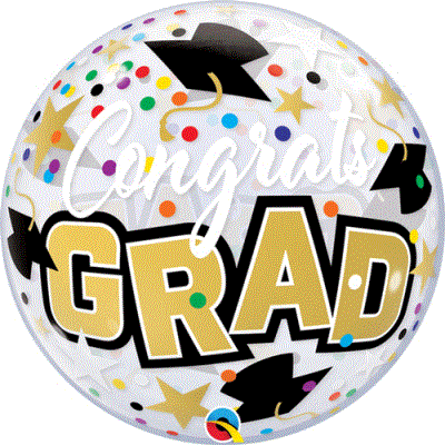 Congrats Grad Stars and Dots