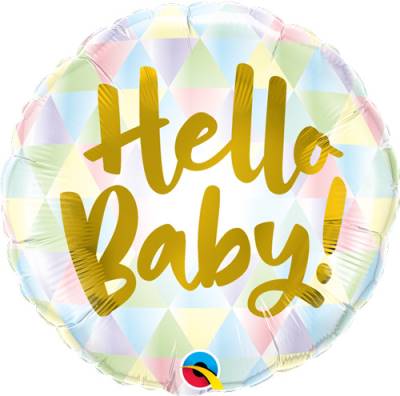 Baby and Baby Shower Foil Balloons - Kaleidoscope Balloons