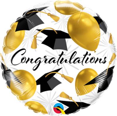 Congratulations Foil Balloons - Kaleidoscope Balloons