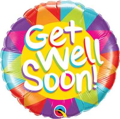 Special Occasions Foil Balloons Get Well and Welcome Home - Kaleidoscope Balloons