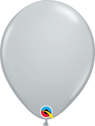 Grey 11inch Latex Balloon