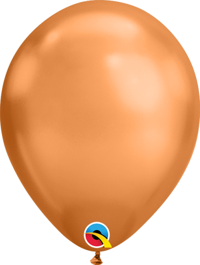 Chrome Copper 11inch Latex Balloon
