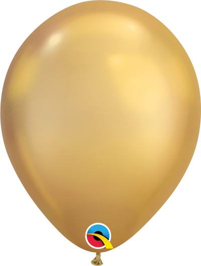 Chrome Gold 11inch Latex Balloon