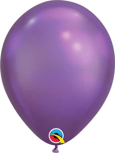 Chrome Purple 11inch Latex Balloon