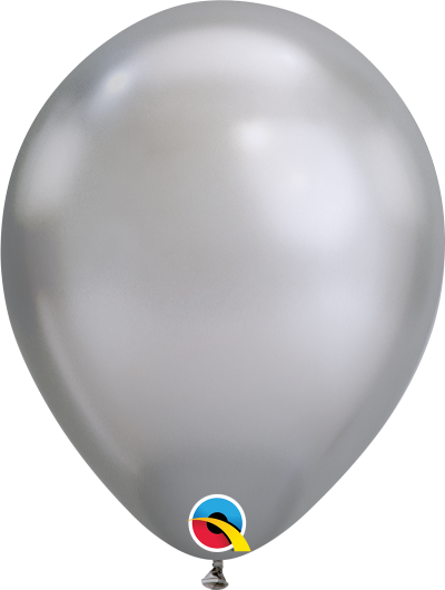 Chrome Silver Latex Balloon
