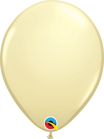 Ivory Silk 11inch Latex Balloon