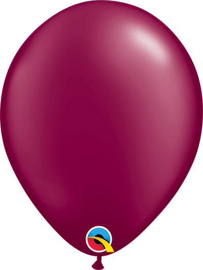 Pearl Burgundy 11inch Latex Balloon