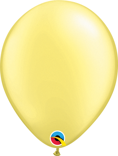 Pearl Lemon Chiffon 11inch Latex Balloon