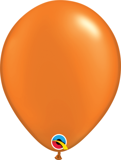 Pearl Mandarin Orange 11inch Latex Balloon