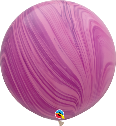 pink Violet Rainbow SuperAgate 30inch
