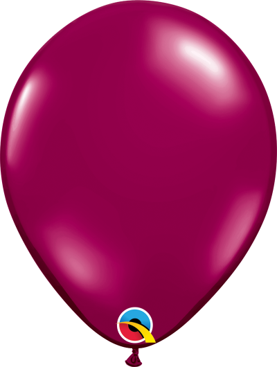 Sparkling Burgundy 11inch Latex Balloon