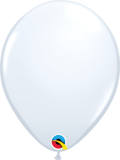 White 11inch Latex Balloon