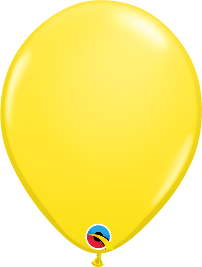 Yellow 11inch Latex Balloon