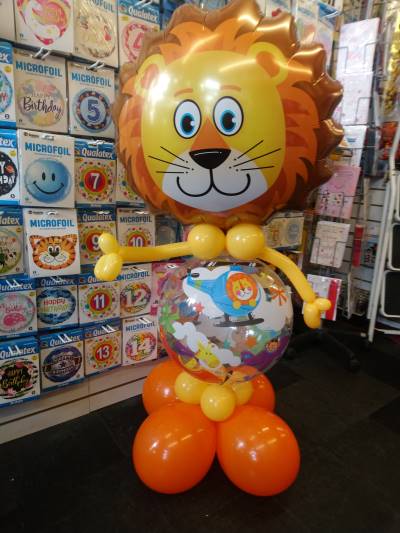 Special Design Balloons - Stand Up Loveable Lion