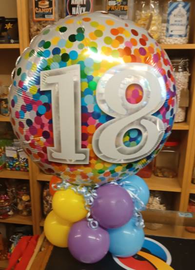 Special Design Balloons - Mini Design with 18 inch Foil Balloon