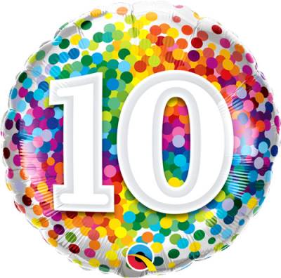 10 Birthday Confetti