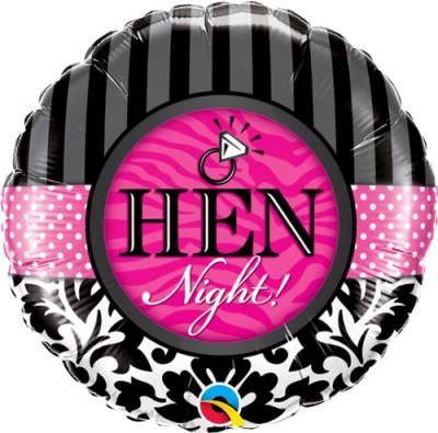 Hen Night Damask and Stripes