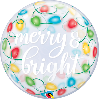 Merry and Bright Lights Bubble