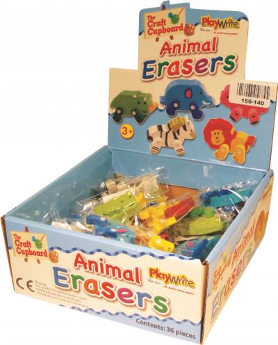 3D Animal Erasers