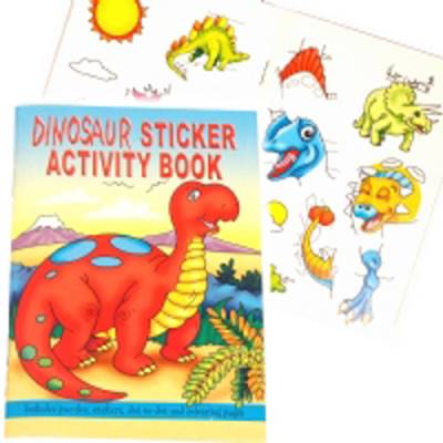 Dinosaur A6 Sticker Book