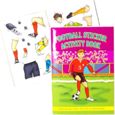 Football A6 sticker Book