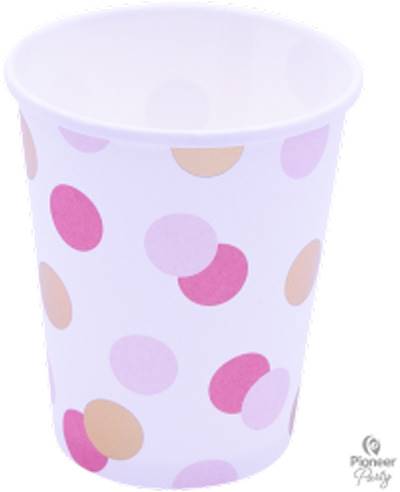 Pink Dot Cups